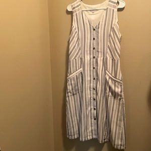 Loft striped dress
